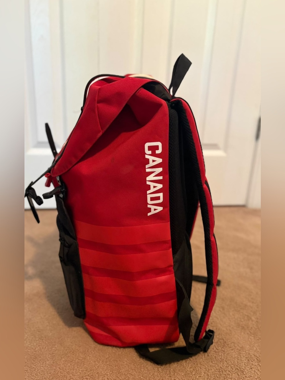 Red Canada Branded Adult Herschel Backpack